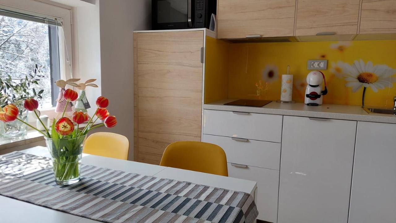 Apartma Marjetica Gozd Martuljek Bagian luar foto